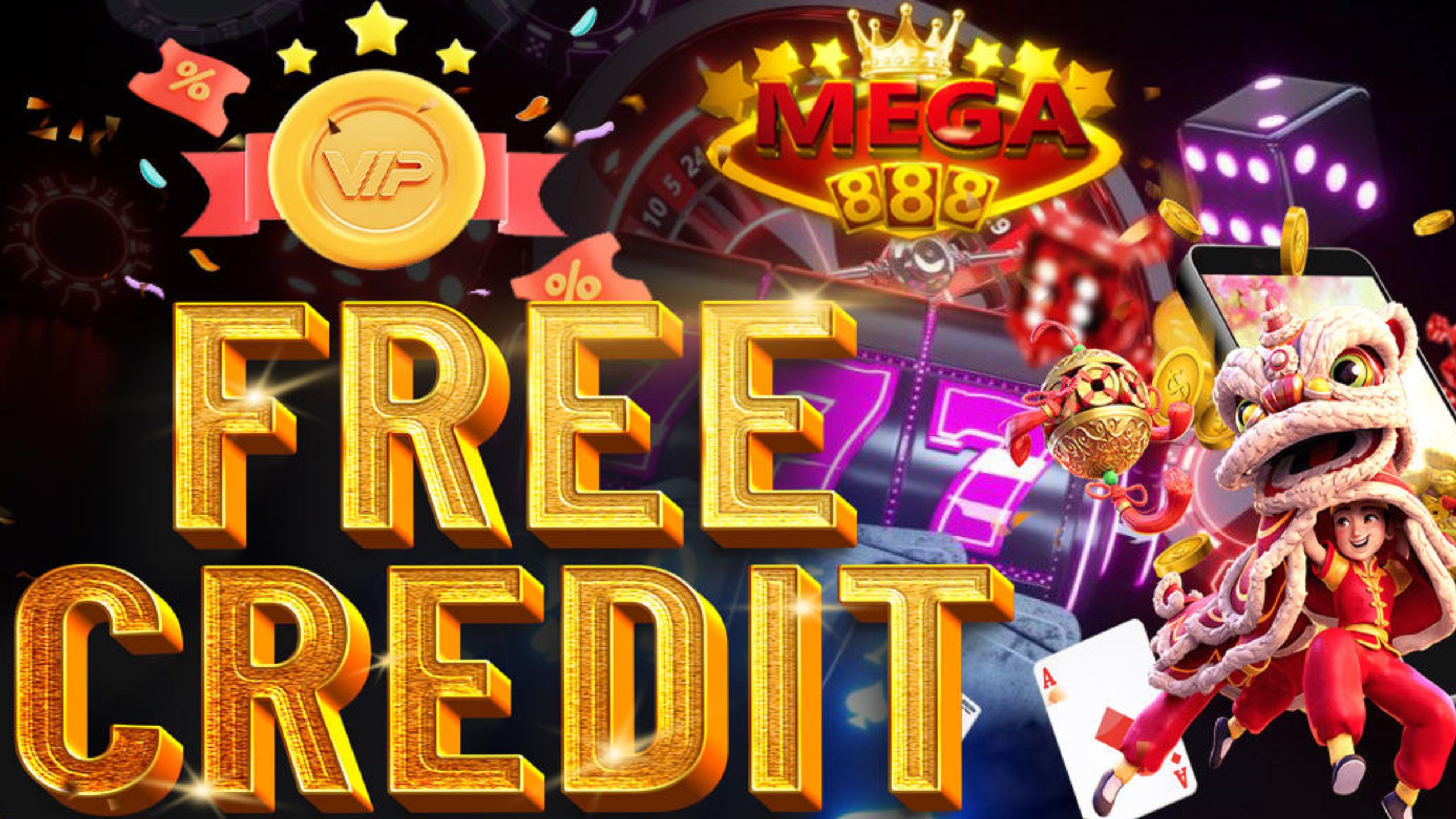 mega888 free credit